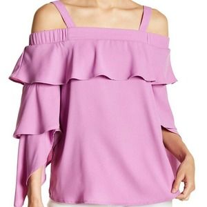 NWT Romeo & Juliet Couture Ruffle Off Shoulder M
